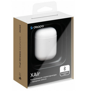 Bluetooth наушники Deppa XAir TWS, белый
