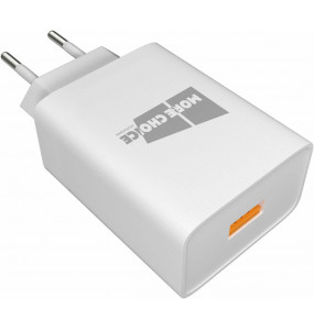 СЗУ 1USB 3.0A QC3.0 быстрая зарядка для micro USB BOROFONE BA21A (White)