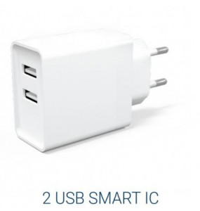 СЗУ USB универсал 2 USB, 3.4A, SMART IC, Maverick