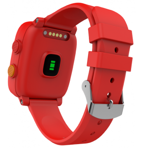 Elari часы детские KidPhone-4G красные