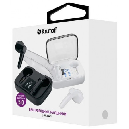 Bluetooth наушники Krutoff Q-01 белые