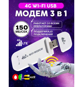 LTE 4G Modem with WI-FI HotSpot