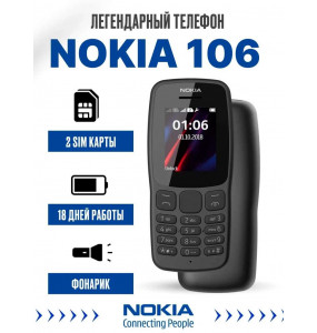 Nokia 106 Black ET