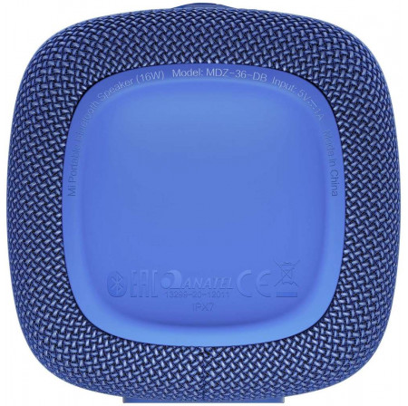 Акустика Mi Portable Bluetooth Speaker  Blue (16W)
